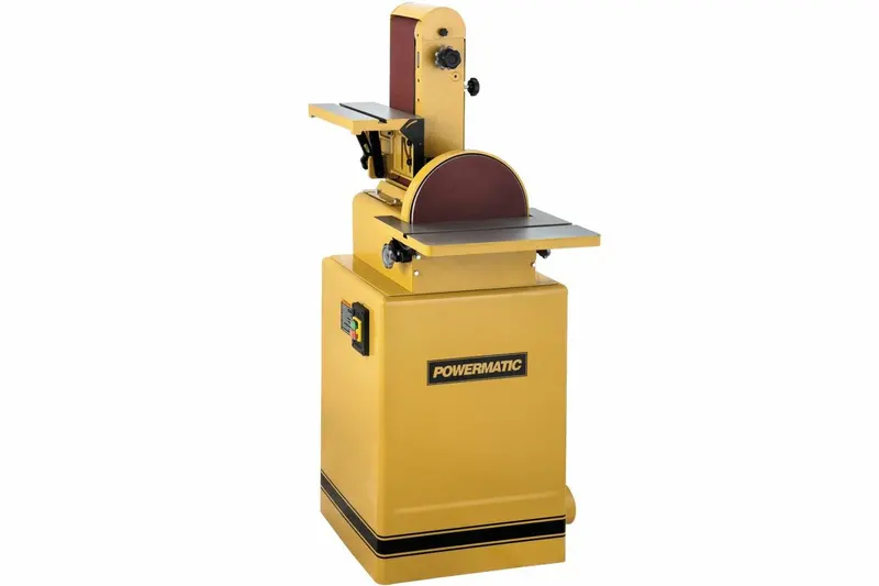 Шліфувальний тарілко-стрічковий верстат POWERMATIC 31A : 230В, 2(1,5)кВт, роб.стіл- 230х430 мм (2М)