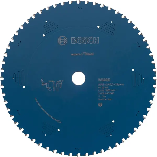 Пильні диски 305x25,4 60 Expert for Steel
