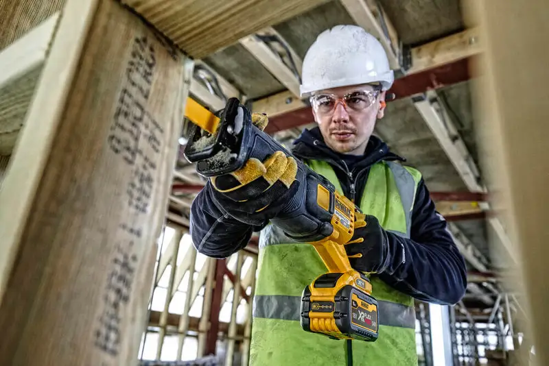 Пила шабельна акумуляторна DeWALT DCS389NT — Photo 5
