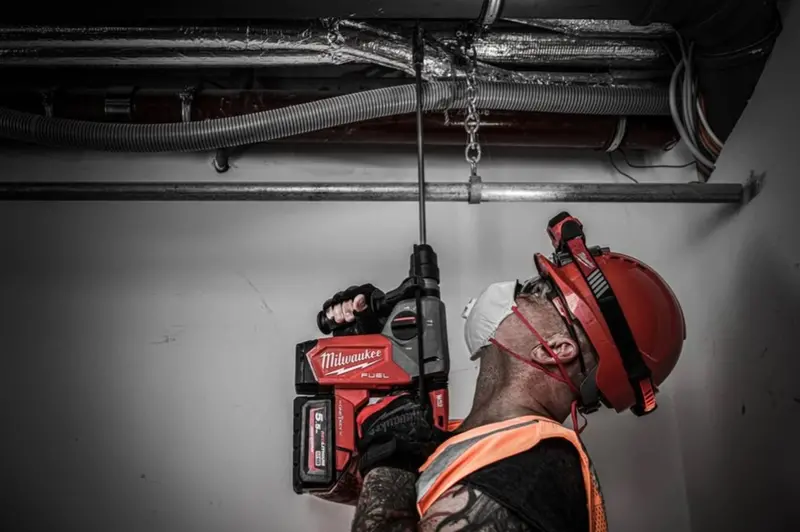 Перфоратор аккумуляторный бесщёточный SDS-PLUS MILWAUKEE M18 ONEFHX-552X — Photo 11