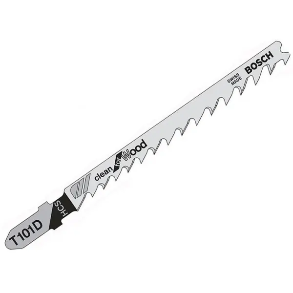 5 Лобзикових ПИЛОК T 101 D Clean for Wood, HCS
