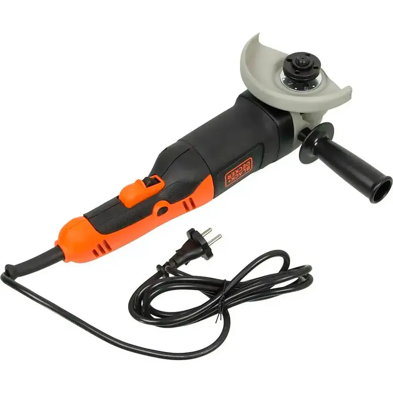 Шліфмашина кутова - болгарка мережева BLACK+DECKER KG1202 — Photo 2