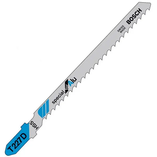 PRO 5 Лобзикових ПИЛОК T 227 D Special for Alu, HSS, 100 мм