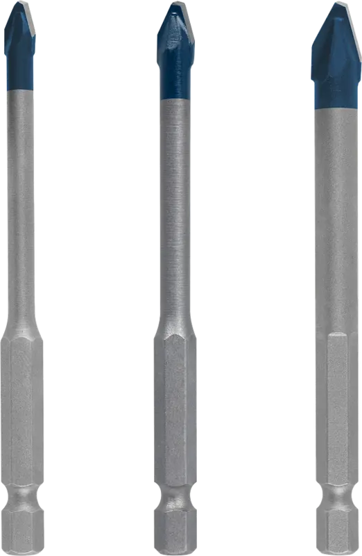 Свердла HEX-9 HardCeramic 3шт НАБІР (5/6/8мм)
