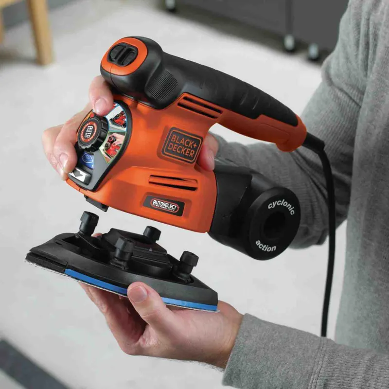 Шліфмашина ексцентрикова мережева BLACK+DECKER KA280K — Photo 6