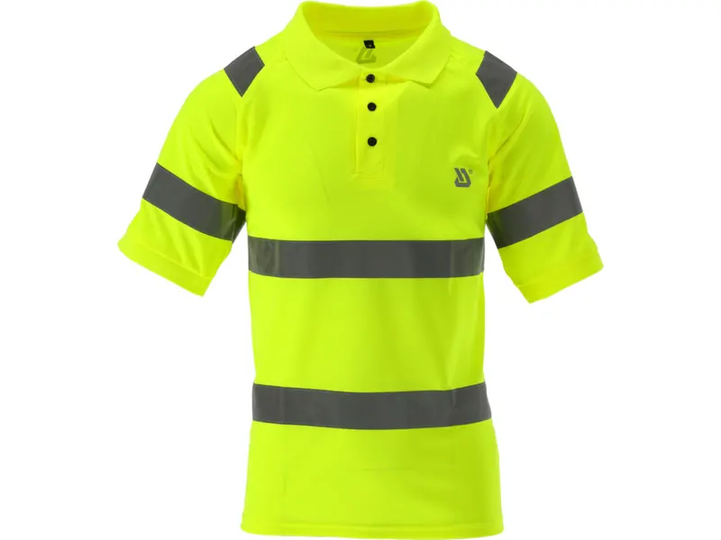 Футболка "POLO" світловідбивна YATO розмір 3XL; ріст- 190-196 см, 100%- поліестер [50]