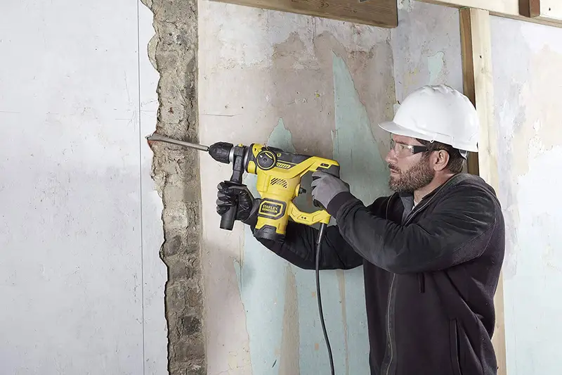 Перфоратор мережевий SDS-Plus STANLEY FATMAX FME1250K — Photo 5