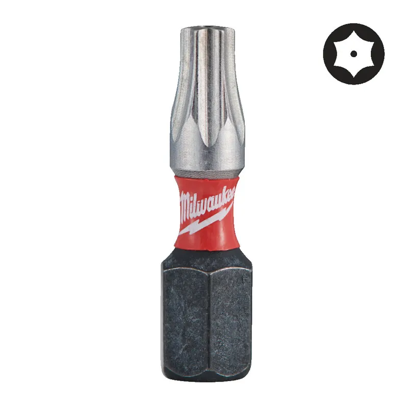Біта SHOCKWAVE MILWAUKEE, TX BO20, 25мм, (3шт)