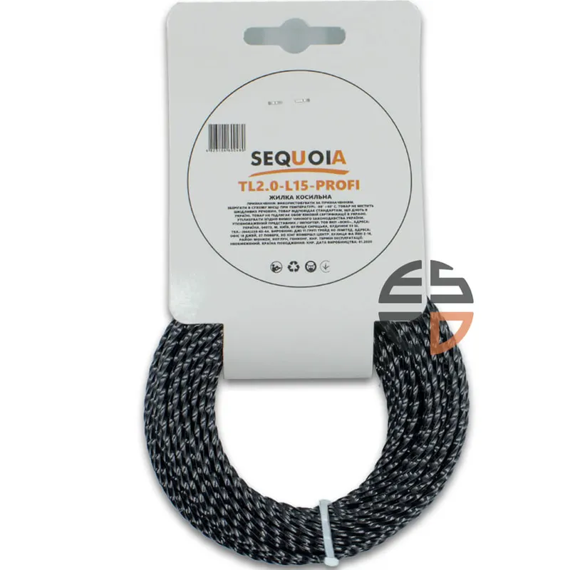 Косильна жилка SEQUOIA TL2.0-L15-Profi — Photo 1