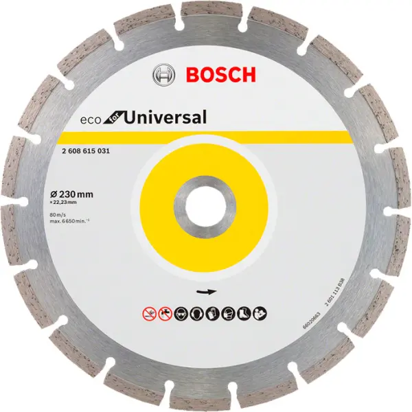 Алмазний диск ECO Universal 230-22,23