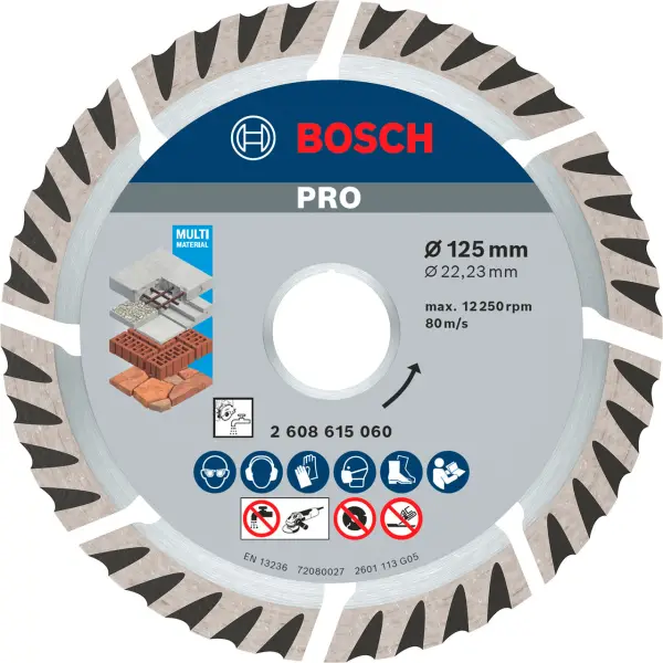 PRO Алмаз диск Stnd Universal 10шт 125 / 22,23