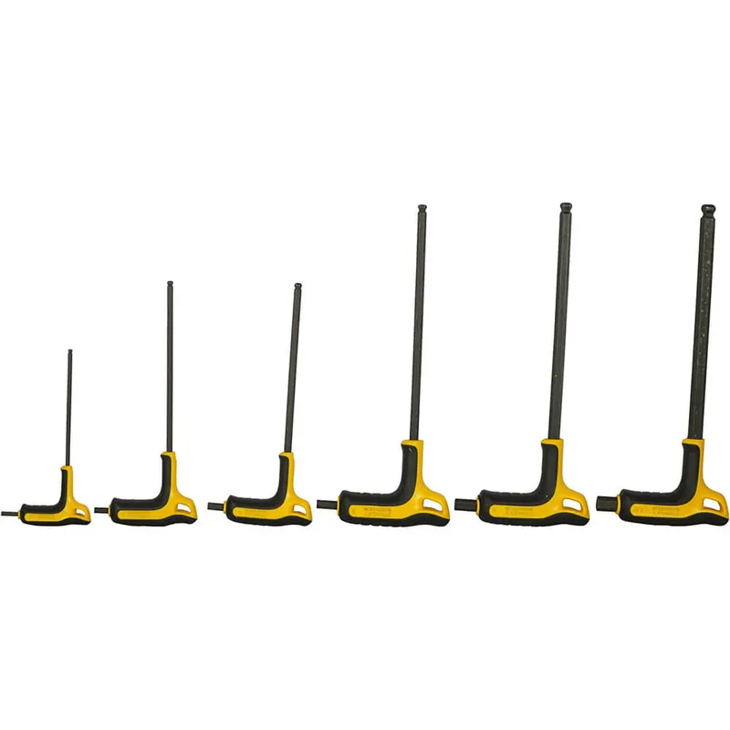 Набір з шести шестигранних метричних ключів з ручкою STANLEY FMHT0-69049 — Photo 2