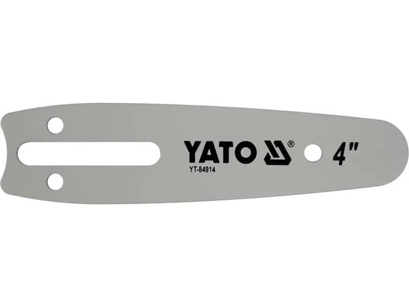 Шина для пили YATO l= 4"/ 10 см (26 ланок) .Т-0,043" (1,1 мм)для ланцюгів YT-828135, YT-828136 [250]