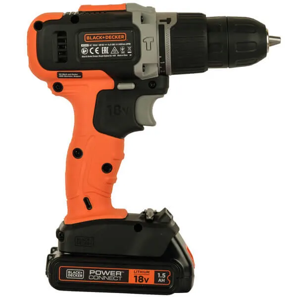 Дриль-шурупокрут ударний акумуляторний BLACK+DECKER BCD003C1 — Photo 3
