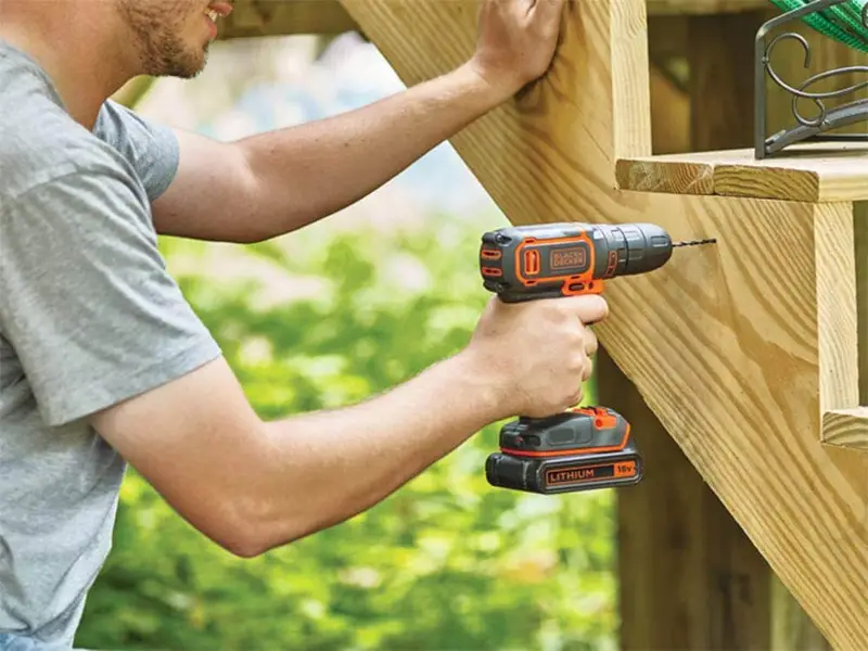 Дриль-шурупокрут акумуляторний BLACK+DECKER BDCDC18KB — Photo 4