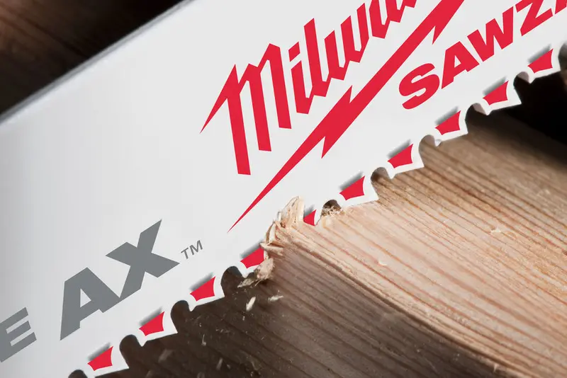 Полотно для шабельних пил AX FANG TIP MILWAUKEE, 150/5,0мм, (5шт), (деревина з цвяхами) — Photo 3