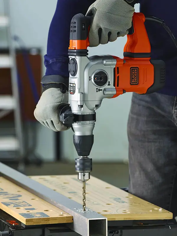 Перфоратор мережевий SDS-Plus BLACK+DECKER BEHS03K — Photo 10