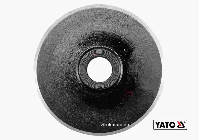 Різець дисковий YATO для труборіза YT-2235. Ø= 44 х 10,6 мм, h= 8 мм [12/144]
