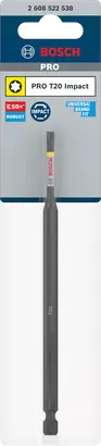 PRO Ударна насадка Torx, T20, 150 мм — Photo 1