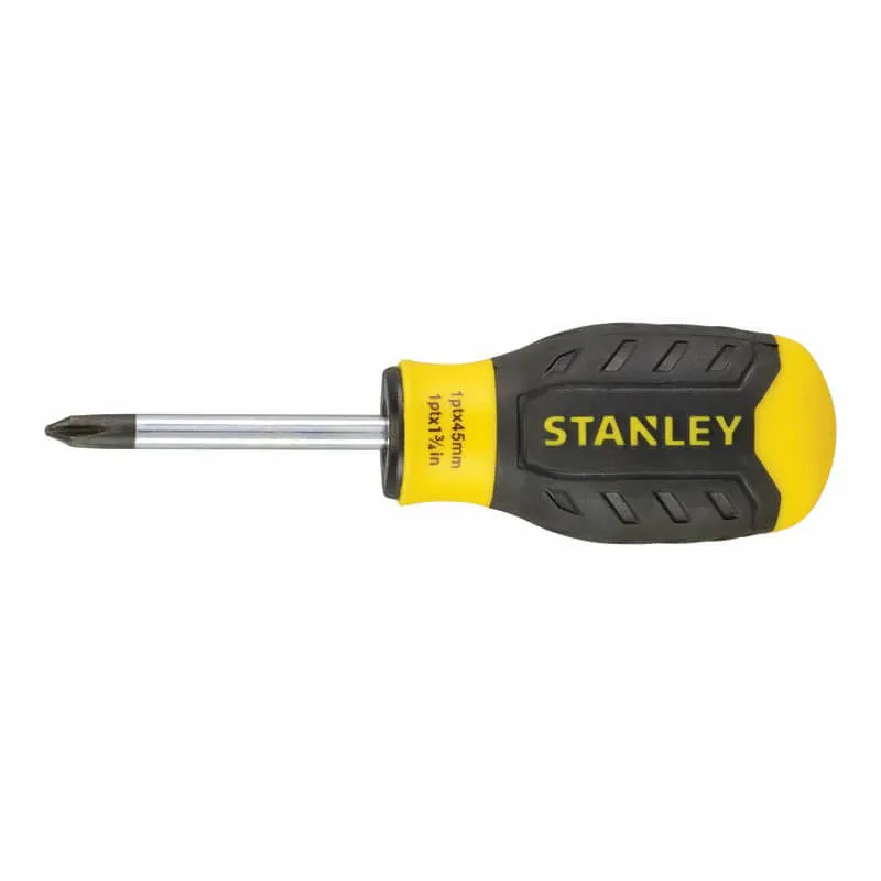 Викрутка Cushion Grip під шліц Ph1 з довжиною жала 45 мм STANLEY 0-64-931 — Photo 1