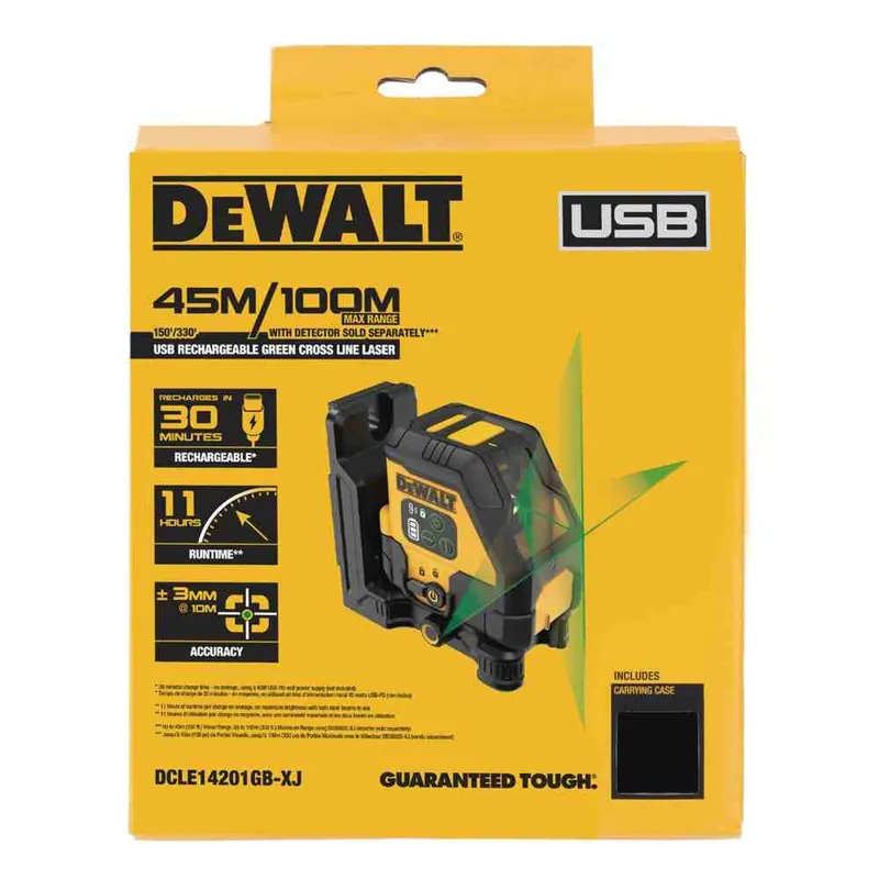 Рівень лазерний лінійний DeWALT DCLE14201GB — Photo 9