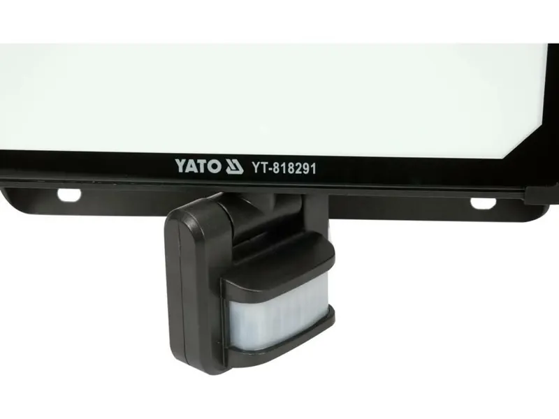 Прожектор з SMD-діодним випромінювачем і датчиком руху YATO : 50 Вт, 230 В, 4750 лм, 75 діодів [8] — Photo 3