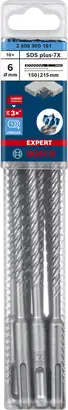 10 Бурів SDS Plus-7X д / арм.бетона 6x150x215мм EXPERT — Photo 1