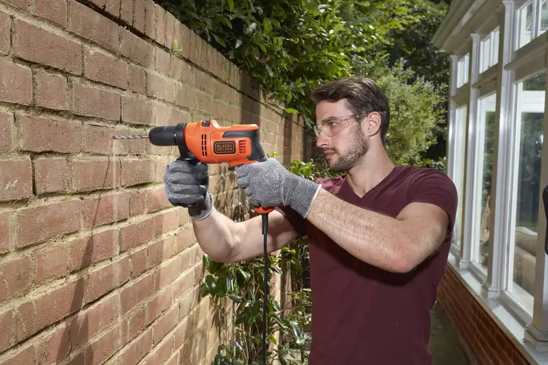 Дриль мережевий ударний BLACK+DECKER BEH200 — Photo 3