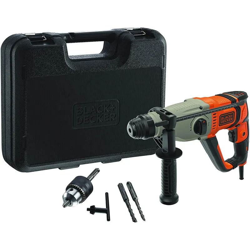 Перфоратор мережевий SDS-Plus BLACK+DECKER BEHS02K — Photo 2