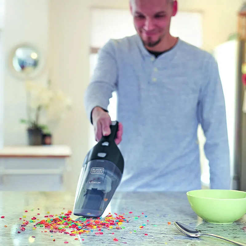 Пилосос акумуляторний BLACK+DECKER NSVA315J — Photo 4