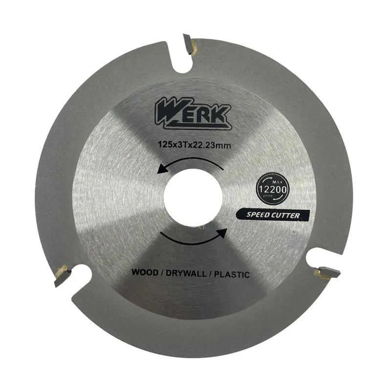Диск універсальний по дереву для КШМ 125 x 3T x 22.23mm (WERK)
