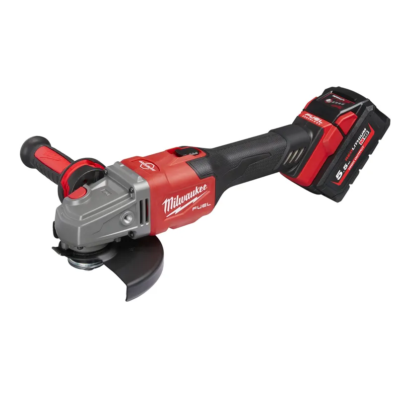 Шліфмашина кутова - болгарка акумуляторна безщіткова MILWAUKEE, M18 FHSAG125XB-552X, діаметр 125мм — Photo 5