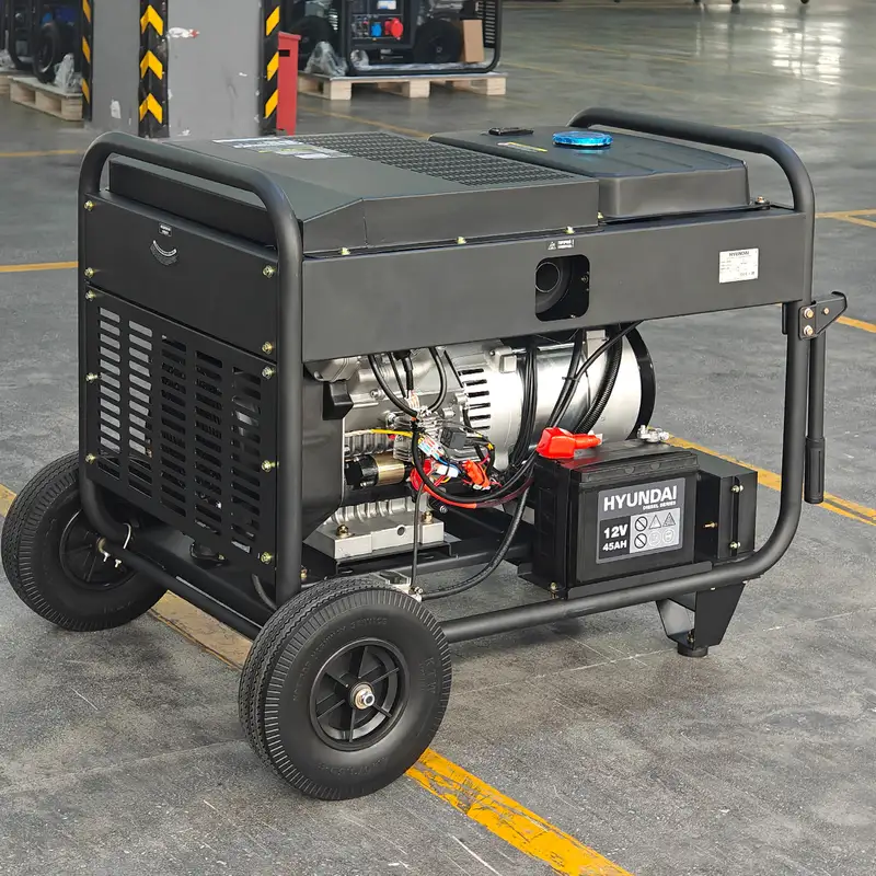 Генератор дизельний Hyundai DHY 14000LE-T — Photo 4