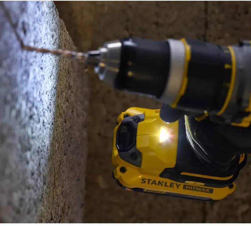 Дриль-шурупокрут ударний акумуляторний безщітковий STANLEY FATMAX SFMCD721B — Photo 2