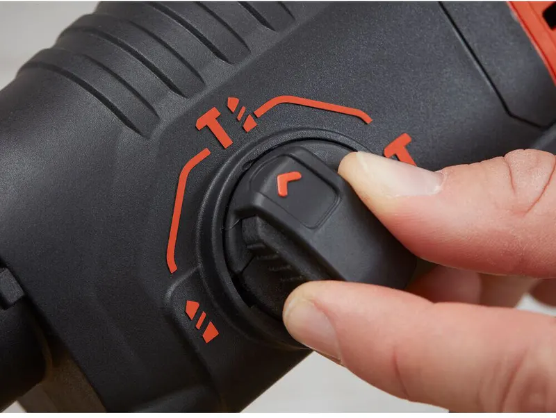 Перфоратор мережевий SDS-Plus BLACK+DECKER BEHS01K — Photo 11