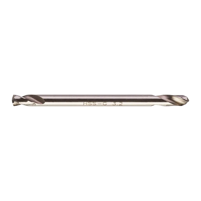 Свердло по металу HSS-G MILWAUKEE, DIN 1412 C, діаметр 3,2х49х12мм, двостороннє, (10шт)