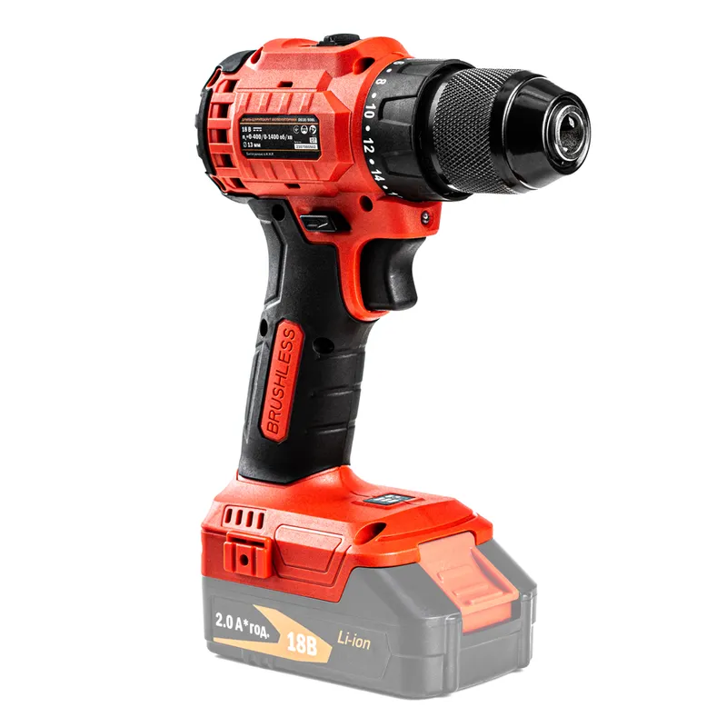 Шурупокрут безщітковий акумуляторний GTM DS18/50BL — Photo 2
