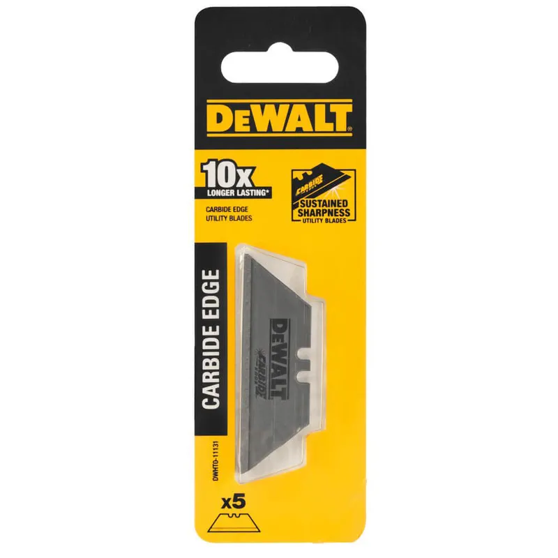 Леза запасні для опоряджувальних робіт, трапецевідние Carbide DeWALT DWHT0-11131 — Photo 2