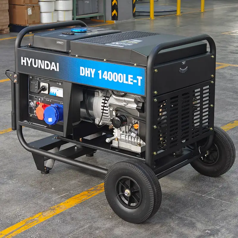Генератор дизельний Hyundai DHY 14000LE-T — Photo 7