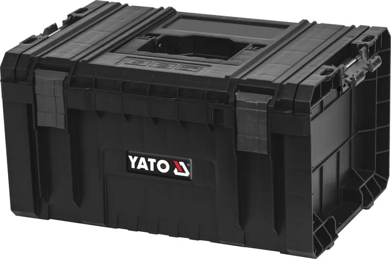 Ящик для інструментів з 3 регулюв. перегородками YATO 240х 450х 320 мм, 23В для модулів S12, S1 