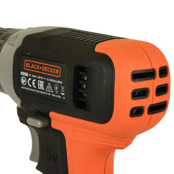 Дриль-шурупокрут акумуляторний BLACK+DECKER BCD001C1 — Photo 7