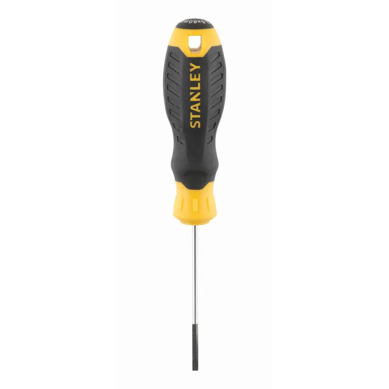 Викрутка Cushion Grip довжиною 60 мм з паралельним жалом під шліц SL 2.5 STANLEY STHT16151-0 — Photo 1