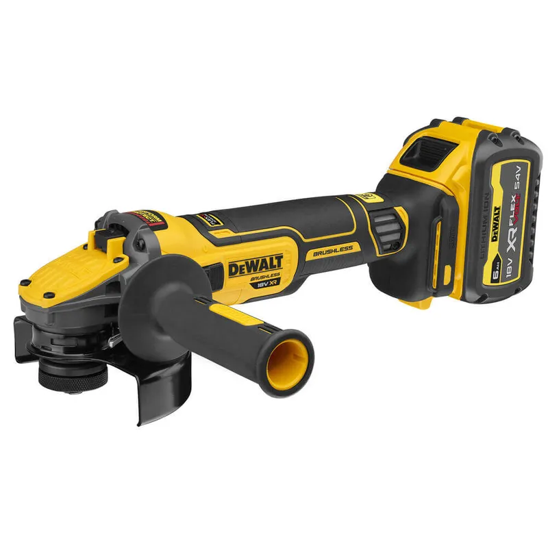 Шліфмашина кутова - болгарка акумуляторна безщіткова DeWALT DCG409T1 — Photo 1