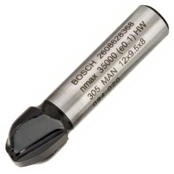 Фреза галтельна Std S8 / R6 / D12 / L9,2