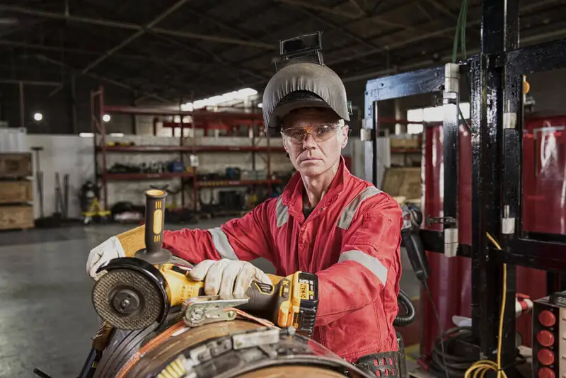 Шліфмашина кутова - болгарка акумуляторна безщіткова DeWALT DCG405P3 — Photo 6