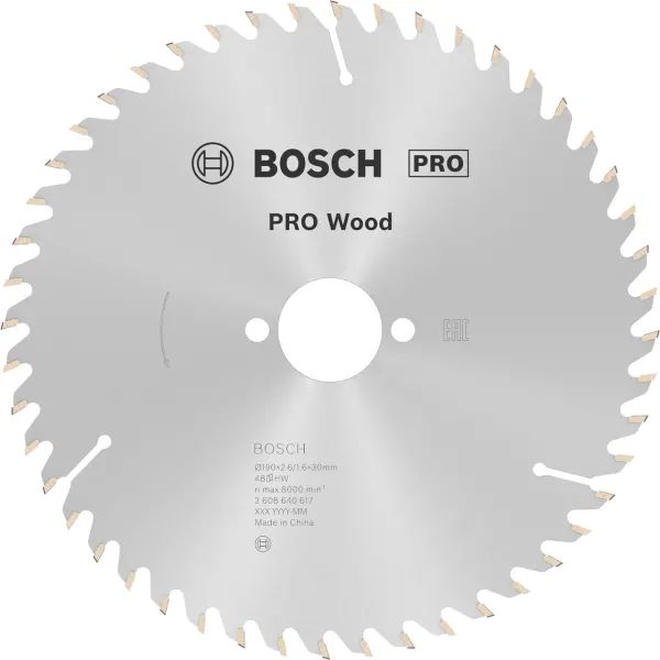 PRO Пильні диски 190x26x30 мм 48 OPTILINE