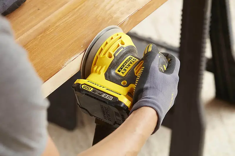 Шліфмашина ексцентрикова акумуляторна безщіткова STANLEY FATMAX SFMCW220B — Photo 5