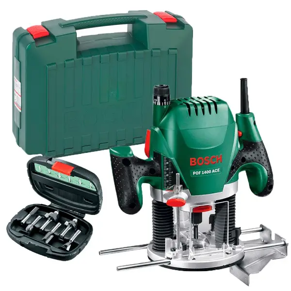 Вертикальна фрезерна машина BOSCH POF 1400 ACE 