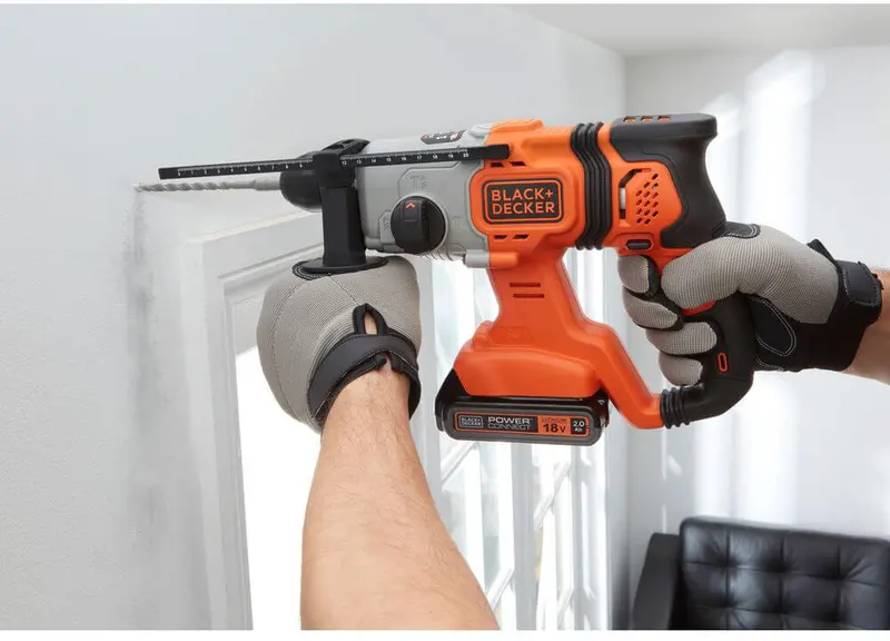 Перфоратор акумуляторний BLACK+DECKER BCD900B — Photo 4