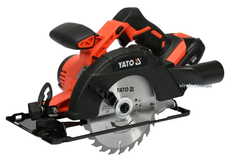 Пила дискова акумуляторна YATO YT-82810